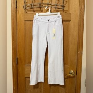 White High-rise Cropped Jegging Pants - Women’s size Small